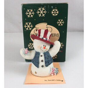 1998 Sarah's Attic Snowonders July Sammy #6406 Limited Edition Figurine